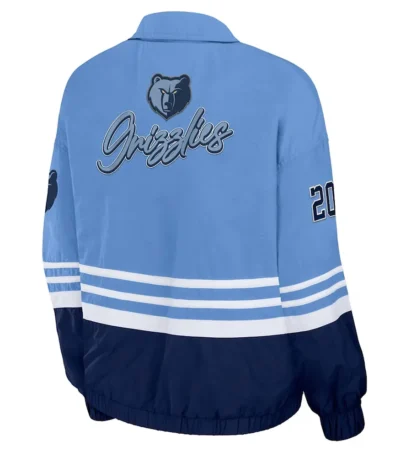 Memphis Grizzlies Throwback Windbreaker Jacket
