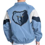 Memphis Grizzlies Yard Line Light Blue Full-Zip Jacket