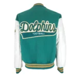 Miami Dolphins 1980s Varsity Jacket