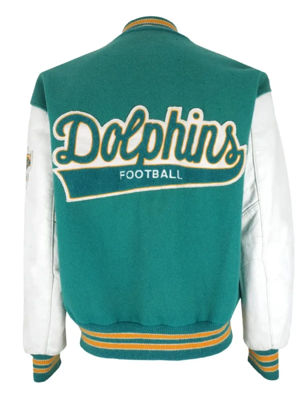 Miami Dolphins 1980s Varsity Jacket