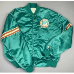 Miami Dolphins 80s Green Jacket