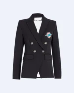 Miami Dolphins Black Blazer