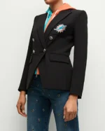 Miami Dolphins Black Blazer