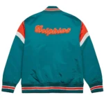 Miami Dolphins Heavyweight Satin Jacket