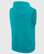Miami Dolphins Sideline Sleeveless Hoodie