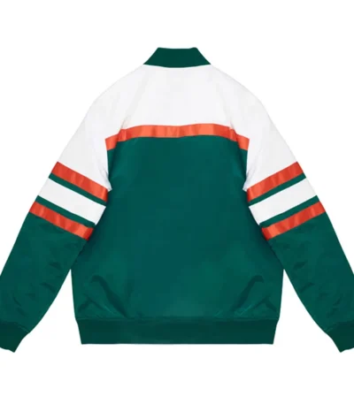 Miami Dolphins Special Script Heavyweight Satin Jacket
