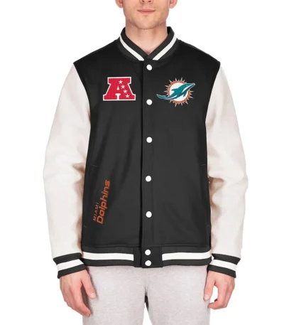 Miami Dolphins Third Down Varsity Jacket