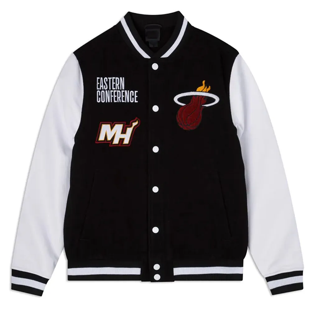 Miami Heat Eastern Conference Varsity Jacket Miami Heat Eastern Conference Varsity Jacket