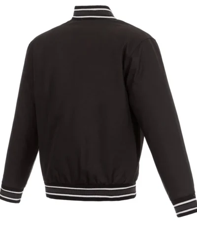 Miami Heat Poly-Twill Black Jacket