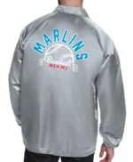 Miami Marlins Retro Logo Coaches Jacket