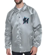 Miami Marlins Retro Logo Coaches Jacket