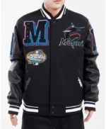 Miami Marlins Mash Up Varsity Jacket