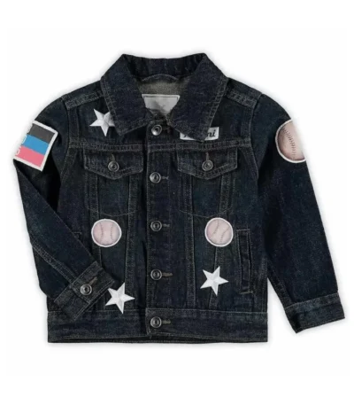 Miami Marlins Toddler Button-Up Denim Jacket