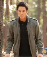 Michael Trevino The Vampire Diaries Cotton Bomber Jacket