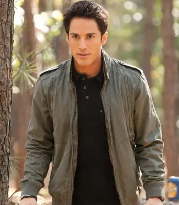 Michael Trevino The Vampire Diaries Cotton Bomber Jacket