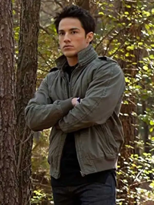 Michael Trevino The Vampire Diaries Cotton Bomber Jacket