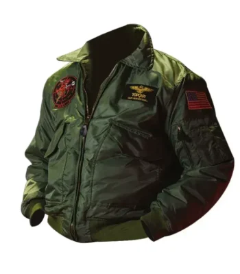 Miles Teller Top Gun Maverick Green Cotton Flight Pilot Jacket