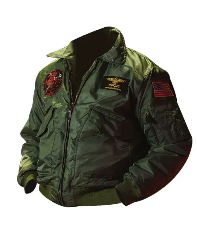 Miles Teller Top Gun Maverick Green Cotton Flight Pilot Jacket Miles Teller Top Gun Maverick Green Cotton Flight Pilot Jacket