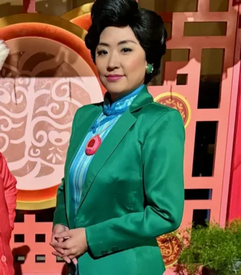 Ming Turning Red 2024 Movie Green Blazer
