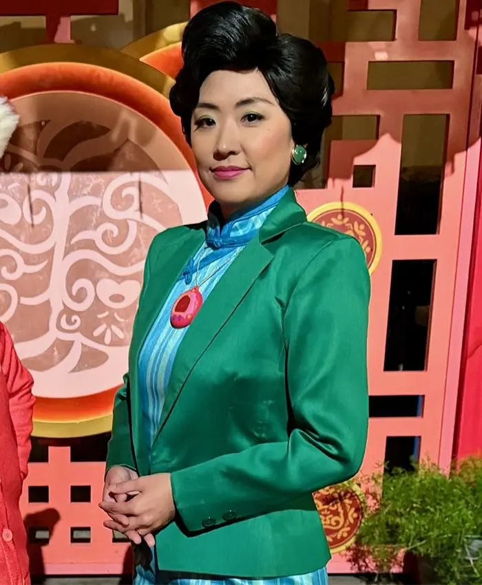 Ming Turning Red 2024 Movie Green Blazer Ming Turning Red 2024 Movie Green Blazer
