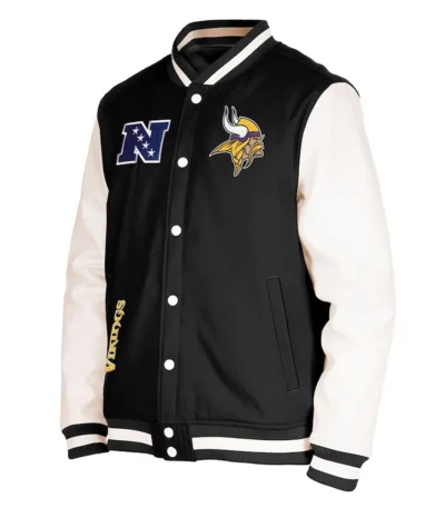Minnesota Vikings Third Down Varsity Jacket