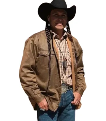 Mo Brings Plenty Yellowstone Rainwater Brown Jacket