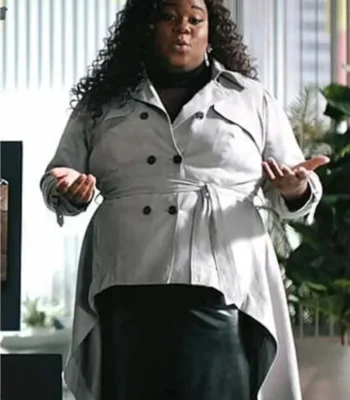 Mo Zoey’s Extraordinary Playlist Alex Newell Grey Coat