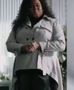 Mo Zoey’s Extraordinary Playlist Alex Newell Grey Coat