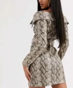 Mo Zoey’s Extraordinary Playlist Snake Skin Dress