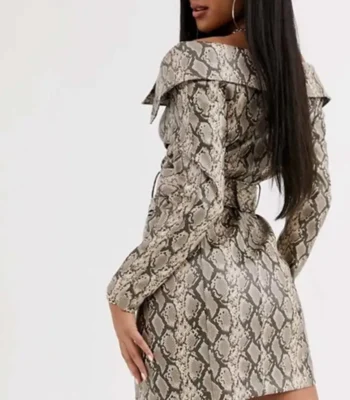 Mo Zoey’s Extraordinary Playlist Snake Skin Dress