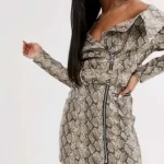 Mo Zoey’s Extraordinary Playlist Snake Skin Dress