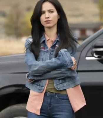 Monica Dutton Yellowstone Denim Blue Jacket