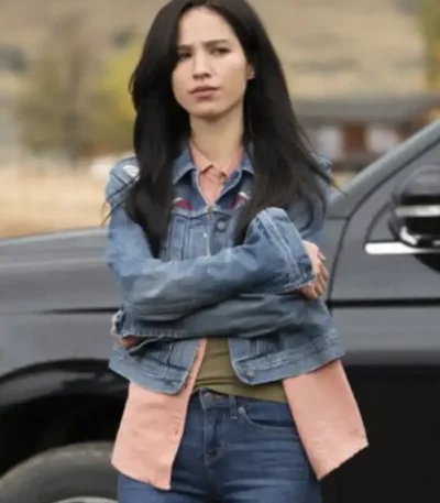 Monica Dutton Yellowstone Denim Blue Jacket