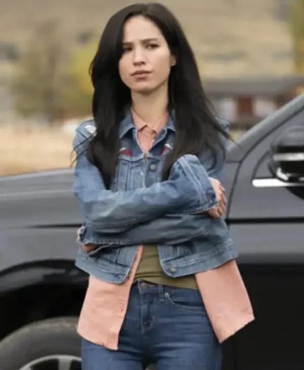 Monica Dutton Yellowstone Denim Blue Jacket