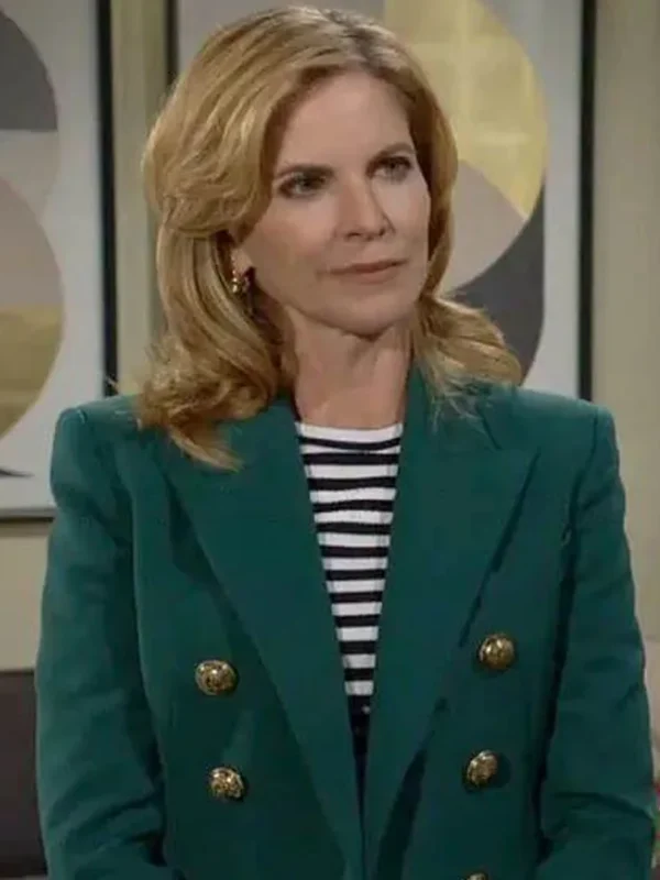 Morgan Green The Young and The Restless Talia Double Breasted Blazer