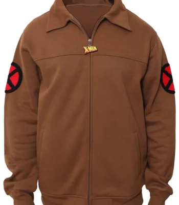 Morph X Men 97 Brown Cotton Costume Jacket