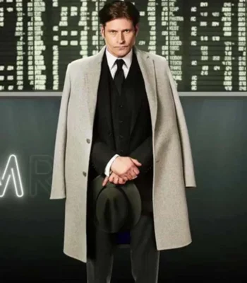 Mr World American Gods Wool Blend Coat