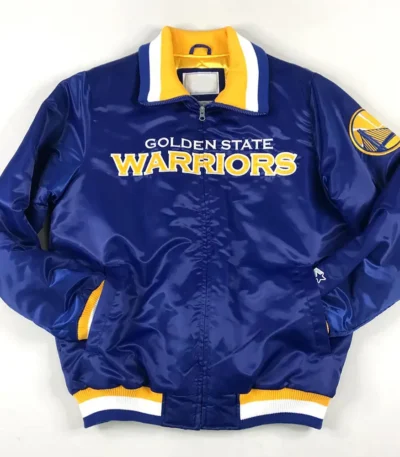 NBA Golden State Warriors Royal Blue Jacket