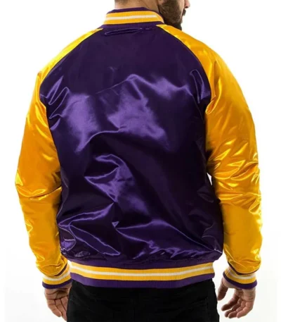 NBA Tough Season Los Angeles Lakers Purple Yellow Jacket