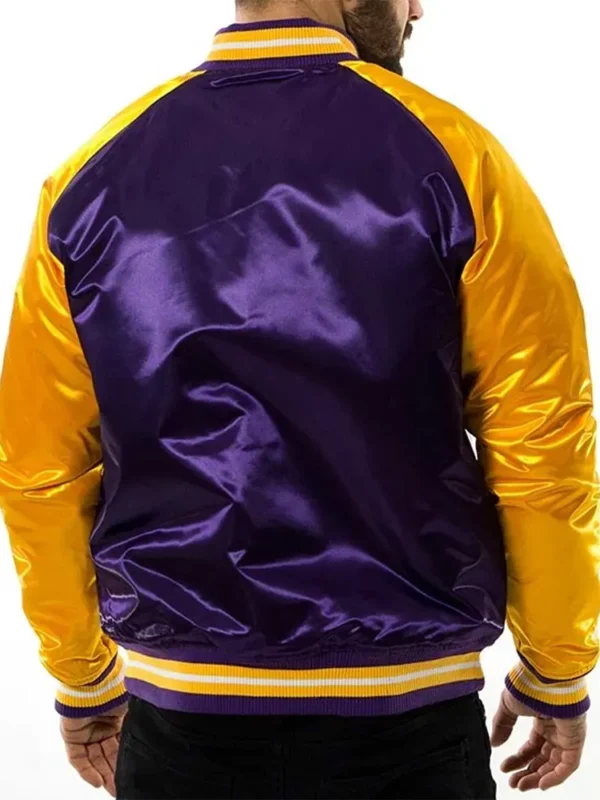 NBA Tough Season Los Angeles Lakers Purple Yellow Jacket