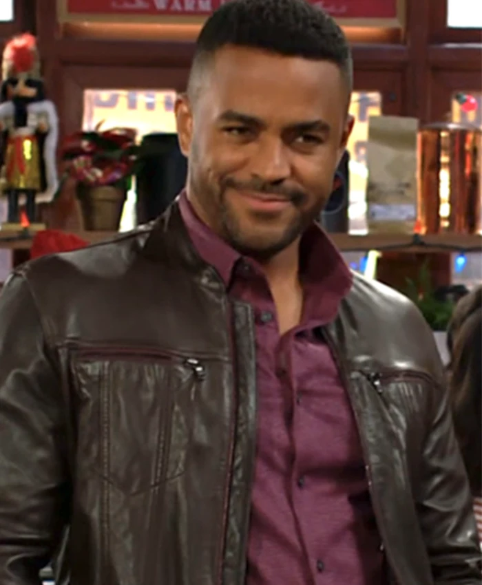 Nate Hastings The Young And The Restless Leather Jacket Nate Hastings The Young And The Restless Leather Jacket