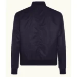 Navy Florida Panthers Nylon Lightweight Bomber Jacket