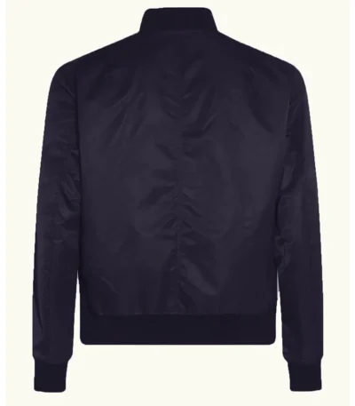 Navy Florida Panthers Nylon Lightweight Bomber Jacket
