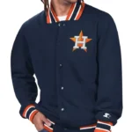 Navy Houston Astros Secret Weapon Jacket