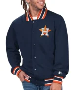 Navy Houston Astros Secret Weapon Jacket