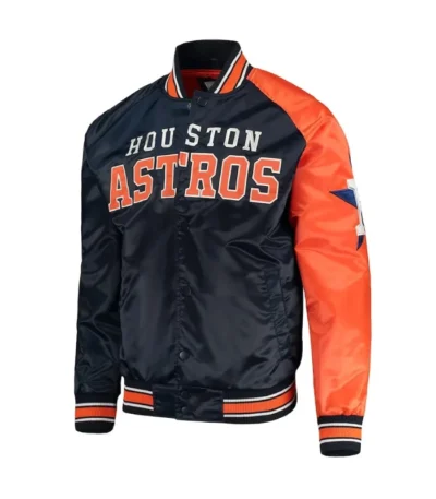 Navy/Orange Houston Astros Dugout Spring Training Jacket