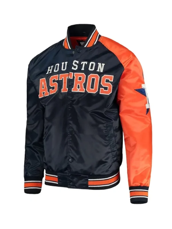 Navy/Orange Houston Astros Dugout Spring Training Jacket