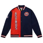 Navy/Orange Houston Astros Team OG 2.0 Satin Jacket