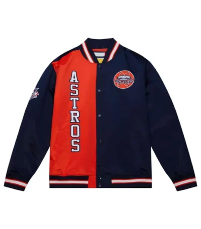 Navy/Orange Houston Astros Team OG 2.0 Satin Jacket