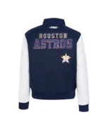 Houston Astros Game Day Classics Navy Varsity Jacket